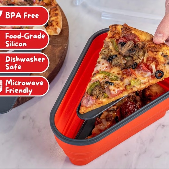 Cuisinart Red Pizza Slice Holder New - Picture 4 of 4